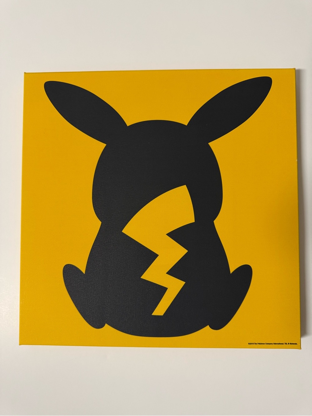 Pokemon Pikachu Graphic Print in Yellow and Black